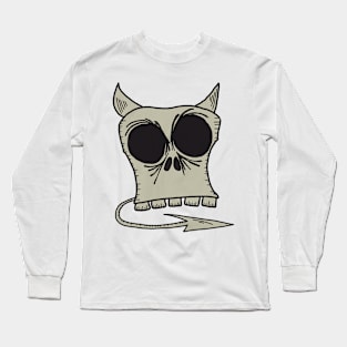 Demon Skull Long Sleeve T-Shirt